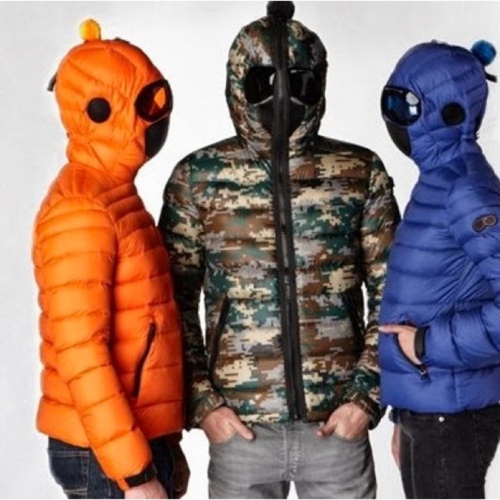 AI RIDERS on the storms Down Hood SKI Jacket orange 10T $428